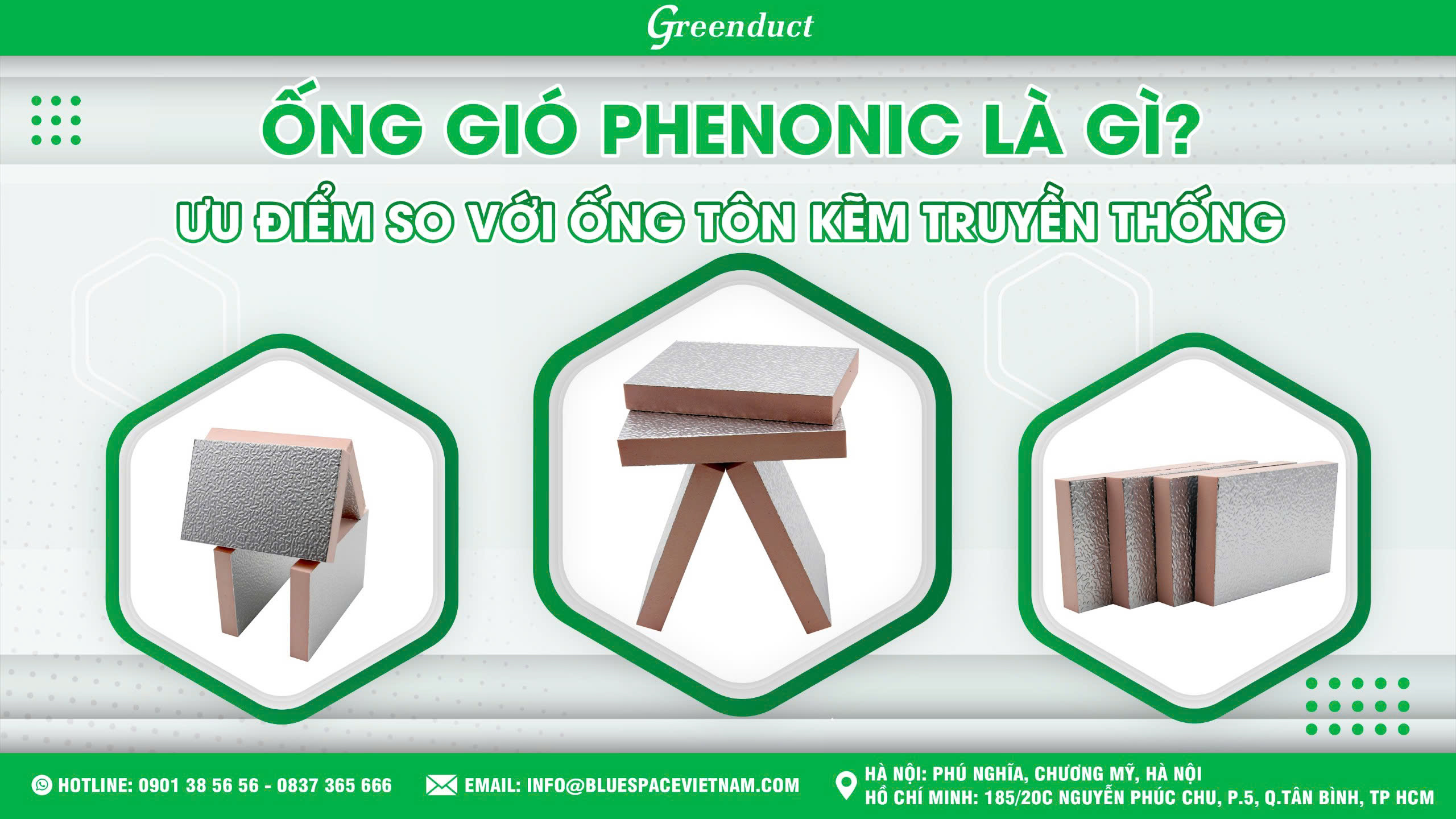 Ưu Điểm Ống Gió Phenolic So Với Ống Tôn Kẽm Truyền Thống