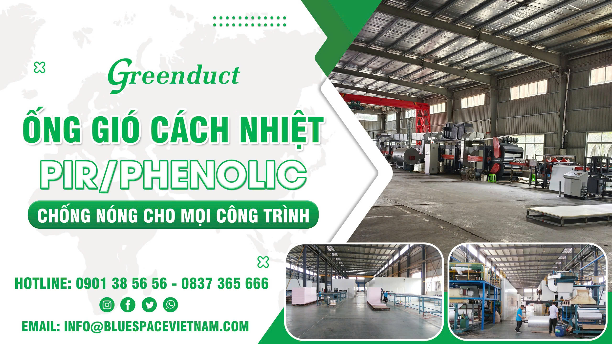 Ống Gió Cách Nhiệt PIR/Phenolic – Chống Nóng Cho Mọi Công Trình